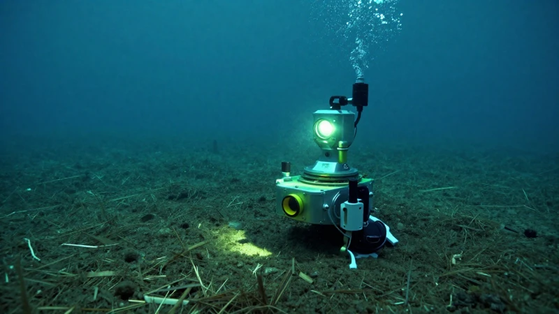 Monitoreo científico y luces submarinas profundas