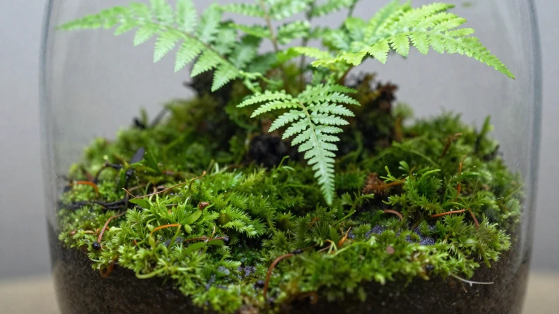 Ecosistema natural con luz y detalle