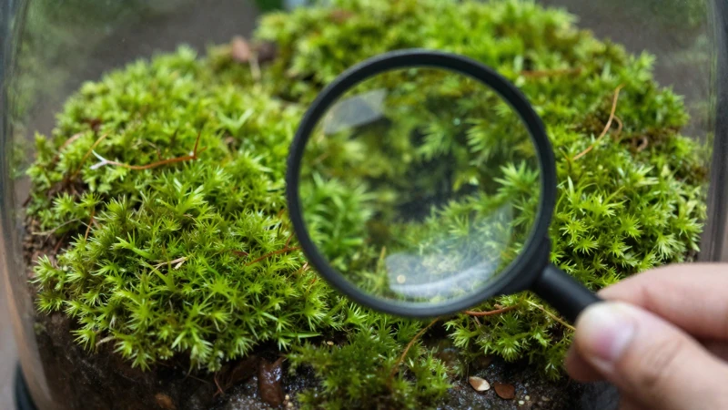Detalle macro del ecosistema controlado